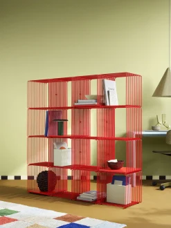 Modulo per sistema di scaffali Panton Wire Single, larg. 35 cm