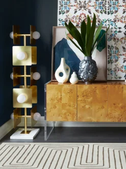 Passatoia a pelo corto lavabile Labyrinth by Jonathan Adler