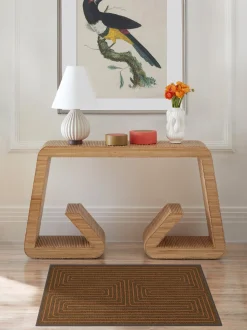 Passatoia a pelo corto lavabile Labyrinth by Jonathan Adler