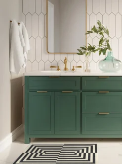 Passatoia a pelo corto lavabile Op Art by Jonathan Adler