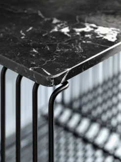 Piano in marmo per sistema di scaffali modulari Panton Wire Single, larg. 35 cm