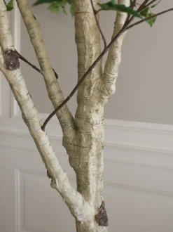 Pianta artificiale Birch Tree Green