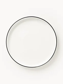 Piatti da colazione in porcellana Facile 2 pz