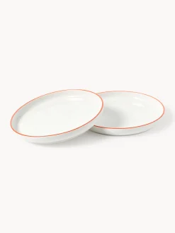 Piatti da colazione in porcellana Facile 2 pz