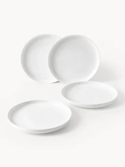 Piatti da dessert in porcellana Nessa 4 pz
