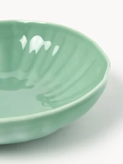 Piatti fondi in porcellana con rilievo Sali 4 pz