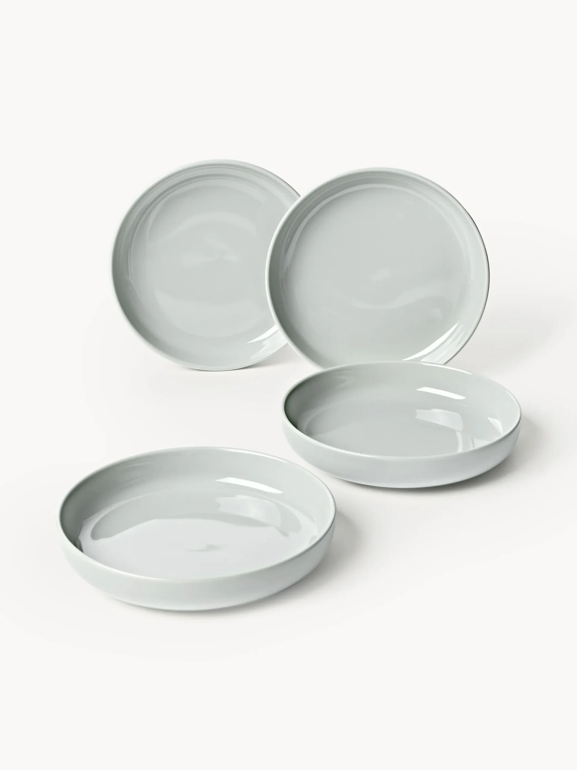 Piatti per pasta in porcellana Nessa 4 pz