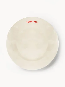 Piatto colazione dipinto a mano I Love You