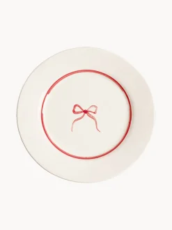 Piatto da colazione dipinto a mano Bow