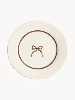 Piatto da colazione dipinto a mano Bow