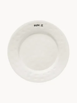 Piatto da colazione dipinto a mano Fuck It