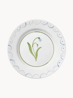 Piatto da colazione dipinto a mano Cottage Flower