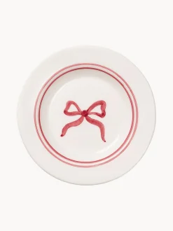 Piatto da dessert dipinto a mano Bow