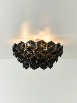 Plafoniera di design in vetro Monarque