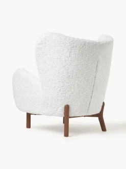 Poltrona Bergère in teddy Kalia