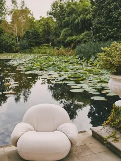 Poltrona da giardino girevole Pacha