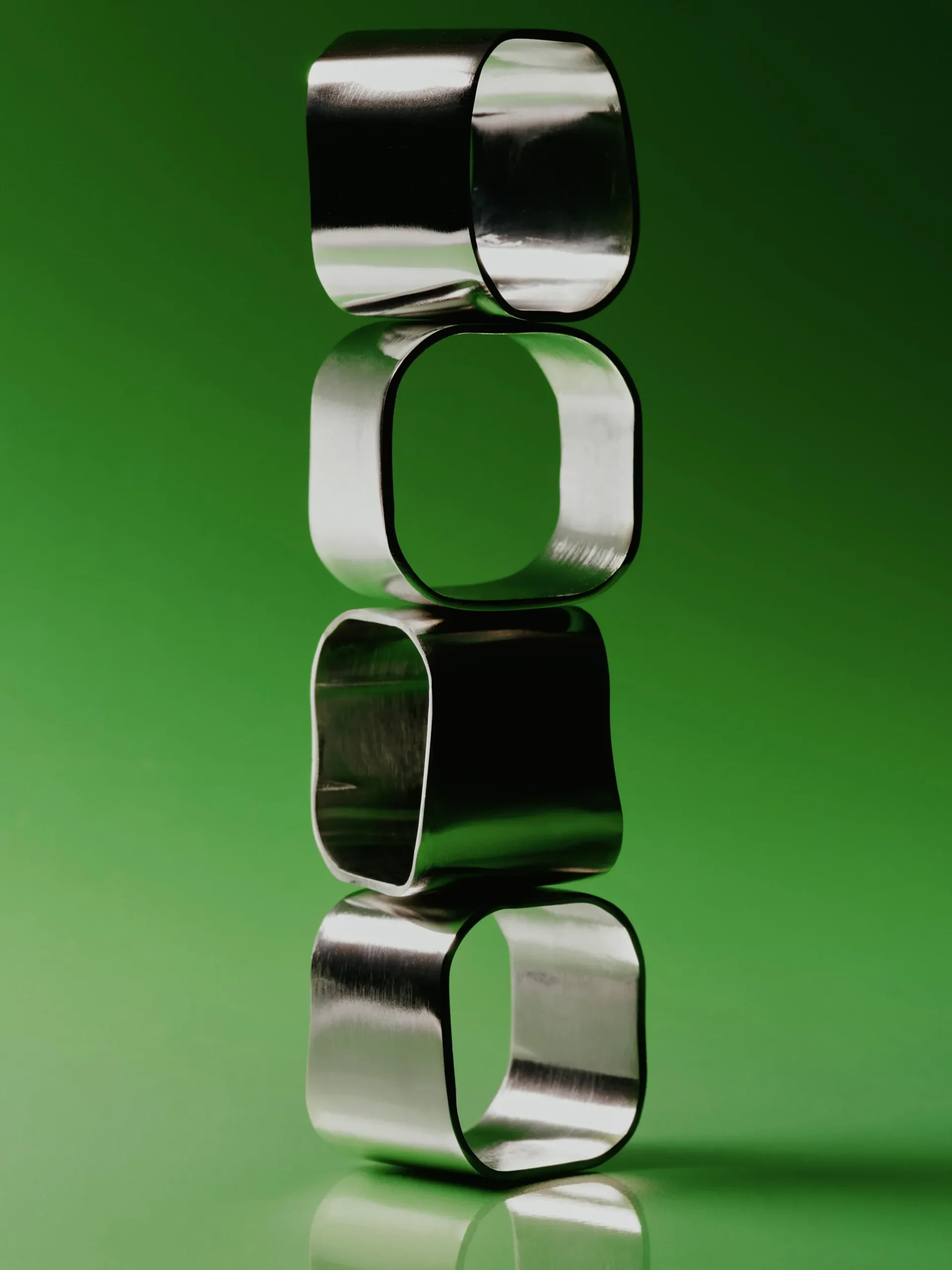 Portatovaglioli Cuff, 4 pz