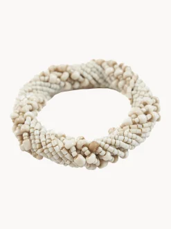 Portatovagliolo intrecciato a mano Beaded