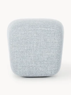 Pouf alto in bouclé Wolke