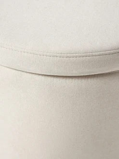Pouf con spazio contenitore aggiuntivo Alida