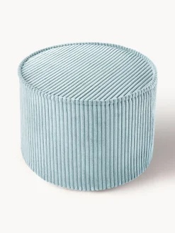 Pouf per bambini in velluto a coste Sugar Ø 40 cm