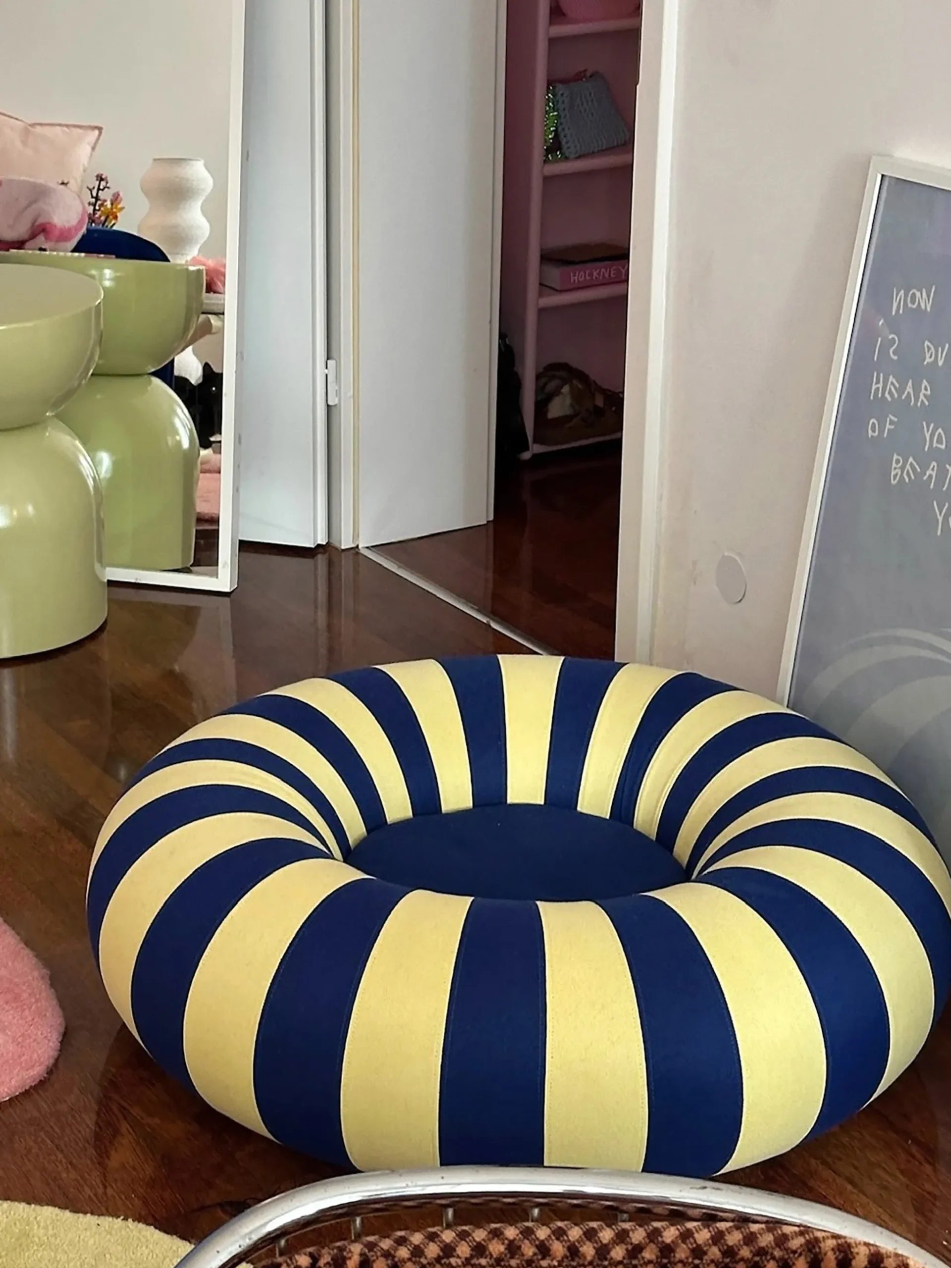 Pouf rotondo Float
