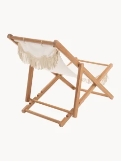 Sedia a sdraio pieghevole con frange Sling
