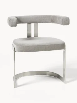 Sedia cantilever imbottita Gianni