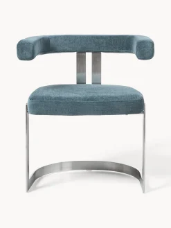 Sedia cantilever imbottita Gianni