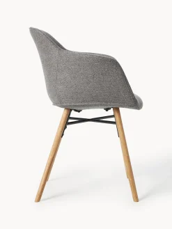 Sedia con braccioli con seduta stretta Fiji