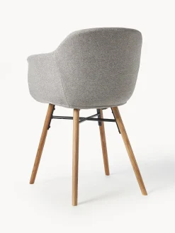 Sedia con braccioli con seduta stretta Fiji