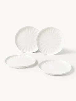 Servizio di piatti in porcellana con rilievo Sali, 4 persone (12 pz)