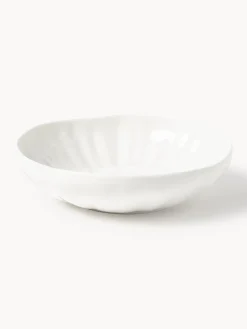 Servizio di piatti in porcellana con rilievo Sali, 4 persone (12 pz)