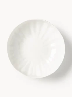 Servizio di piatti in porcellana con rilievo Sali, 4 persone (12 pz)