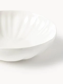 Servizio di piatti in porcellana con rilievo Sali, 4 persone (12 pz)