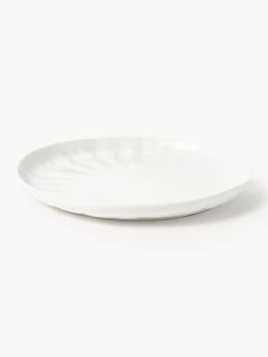 Servizio di piatti in porcellana con rilievo Sali, 4 persone (12 pz)