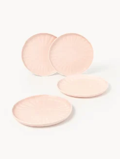 Servizio di piatti in porcellana con rilievo Sali, 4 persone (12 pz)