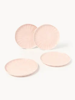Servizio di piatti in porcellana con rilievo Sali, 4 persone (12 pz)