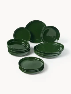 Servizio di piatti in porcellana Nessa, 4 persone (12 pz)