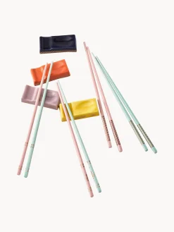 Servizio di stoviglie fatto a mano Asian, 4 persone, set da 20
