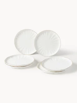 Servizio di stoviglie in porcellana con rilievo Sali, 6 persone (30 pz)