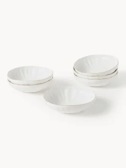Servizio di stoviglie in porcellana con rilievo Sali, 6 persone (30 pz)