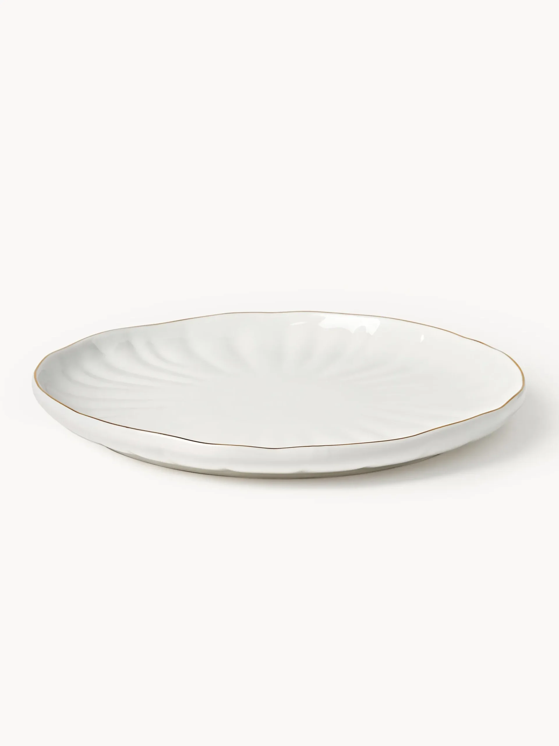 Servizio di stoviglie in porcellana con rilievo Sali, 4 persone (12 pz)