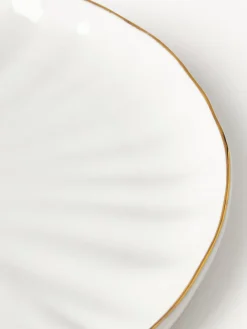 Servizio di stoviglie in porcellana con rilievo Sali, 4 persone (12 pz)