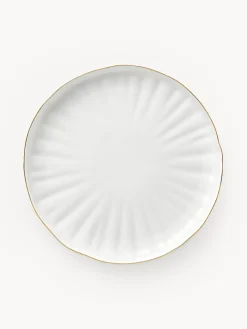 Servizio di stoviglie in porcellana con rilievo Sali, 4 persone (12 pz)