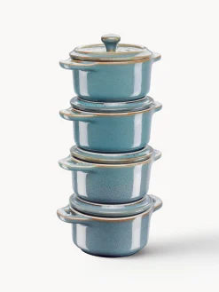 Set 4 casseruole Mini Cocotte