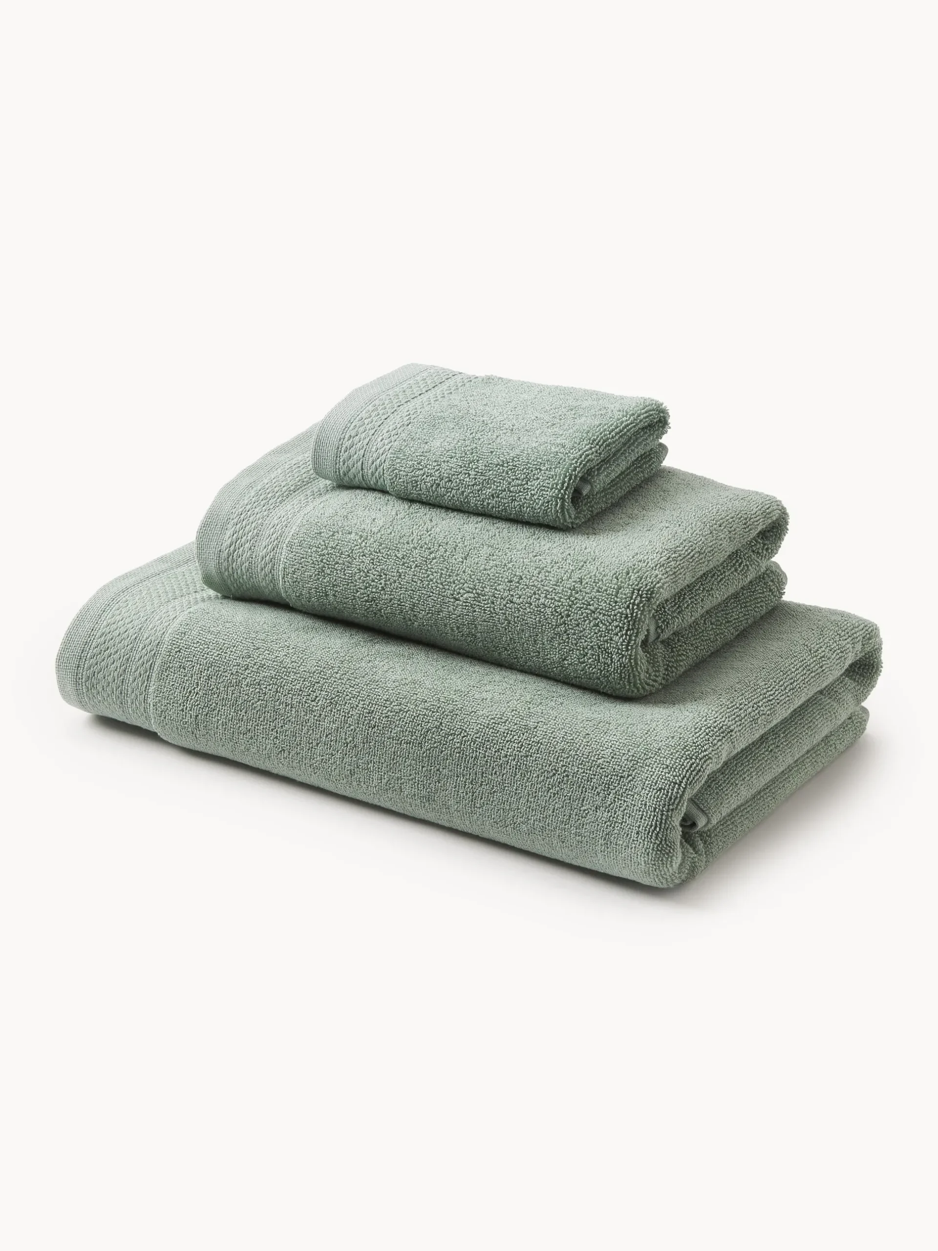 Set di asciugamani in cotone organico Premium, varie misure