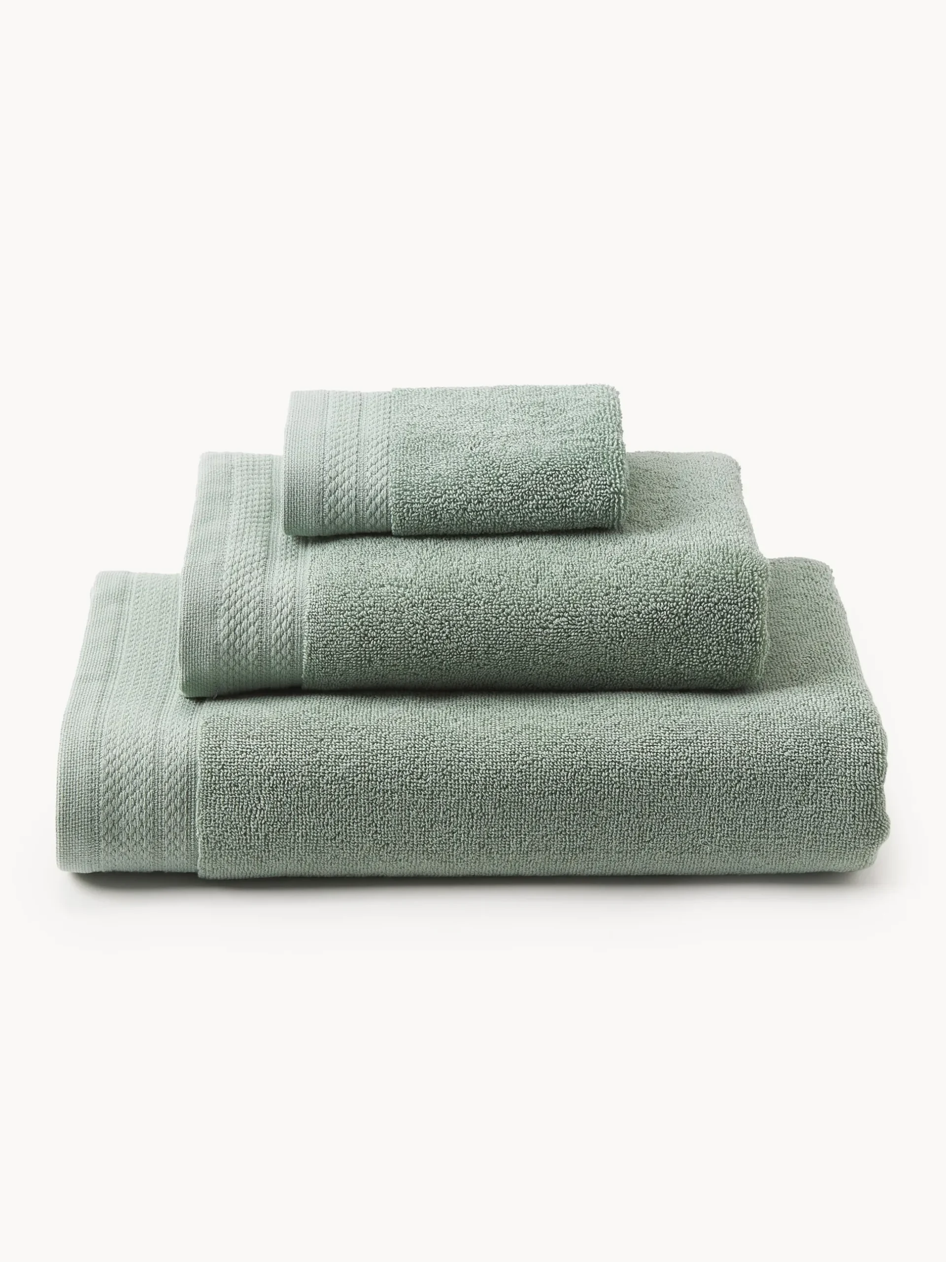 Set di asciugamani in cotone organico Premium, varie misure