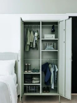 Set di 3 cestini in metallo The Baskets