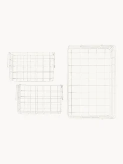 Set di 3 cestini in metallo The Baskets
